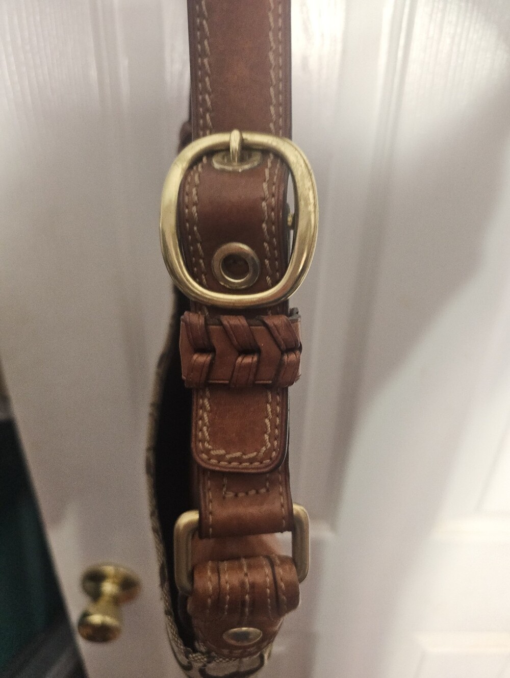 Y2K Vintage Coach Bleecker SoHo Signature Flap Shoulder Bag Purse Style 11441 - Picture 9 of 16